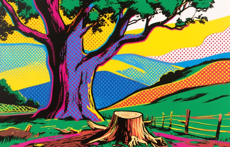 Sycamore Gap Tree Lives On in National Art Project