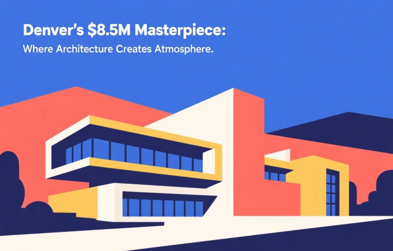 Denver's $8.5M Masterpiece: Where Architecture Creates Atmosphere