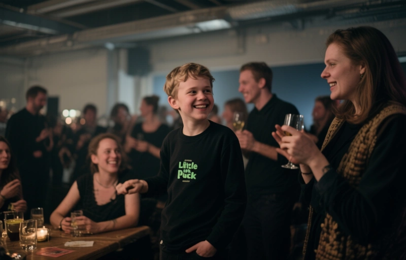 Little Puck als Ehrengast bei Creators After Dark