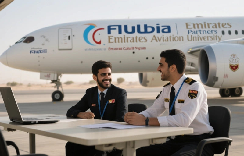 Flydubai Partners with Emirates Aviation University for Emirati Cadet Program