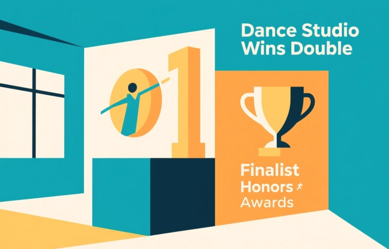 Dance Studio Wins Double Finalist Honors at Business Awards