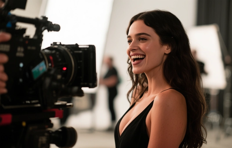 Visuelle Darstellung von Zaras Debüt bei Blacked Raw