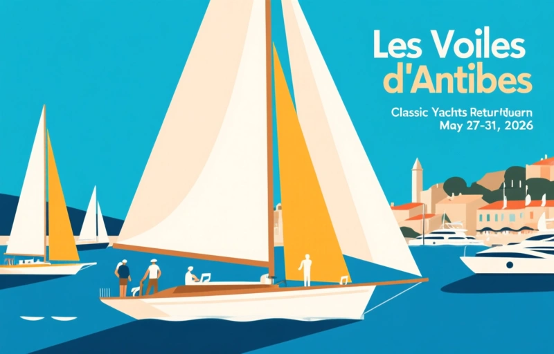 Les Voiles d'Antibes: Classic Yachts Return to the Riviera