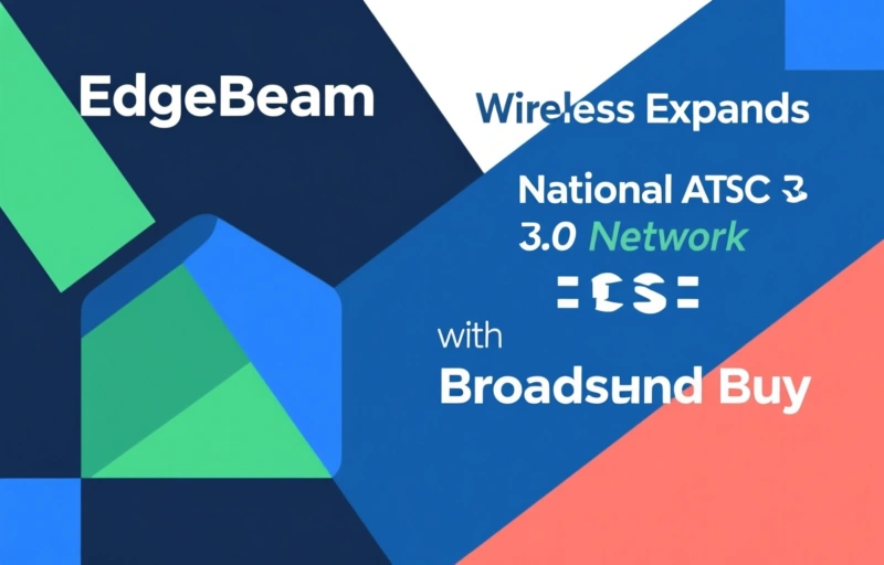 EdgeBeam Wireless Expands National ATSC 3.0 Network with Broadspan Buy