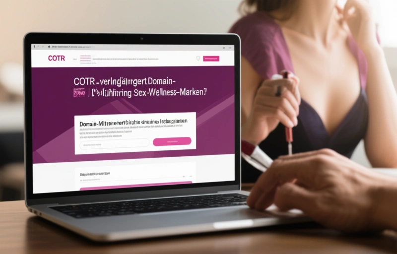 Visuelle Darstellung von COTR verlängert Domain-Mieten für führende Sex-Wellness-Marken