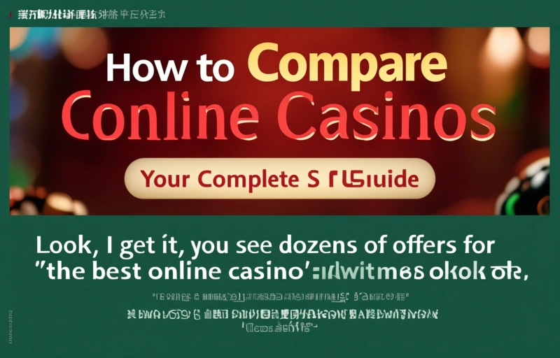 Visual representation of How to Compare Online Casinos