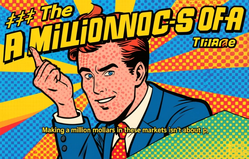 Visual representation of Insider Nets $1M on Prediction Markets With Perfect Trades