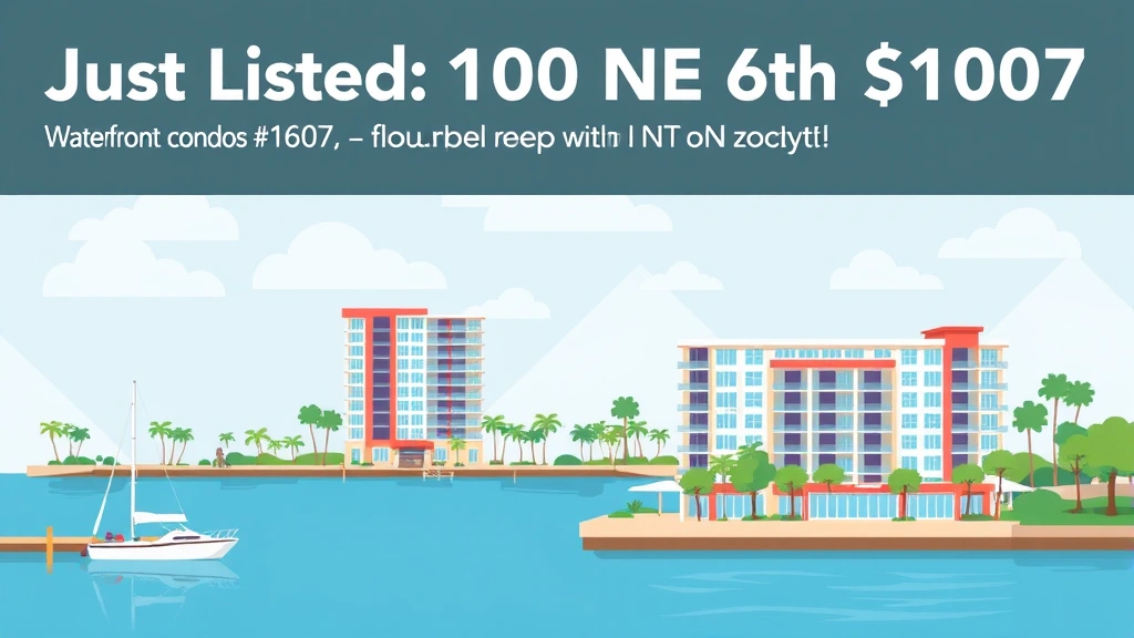 Just Listed: 100 NE 6th Street #407 – Waterfront Condo in Boynton Beach