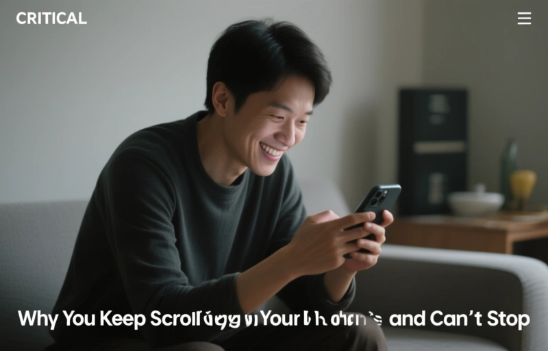 Why You Keep Scrolling on Your Phone and Can't Stop