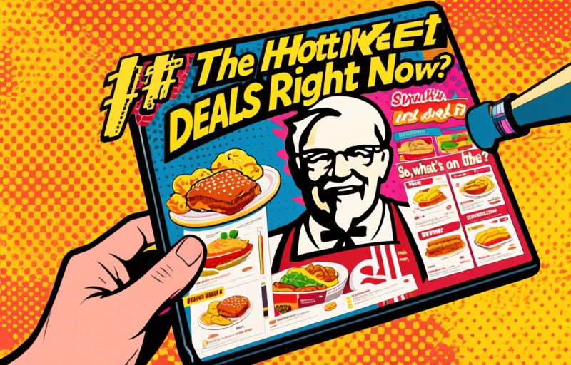 Visual representation of KFC Deals