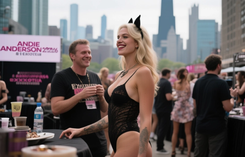 Andie Anderson Appears at Chicago EXXXOTICA 2026