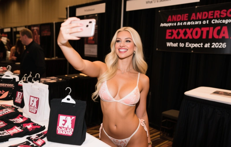 Visual representation of Andie Anderson Appears at Chicago EXXXOTICA 2026