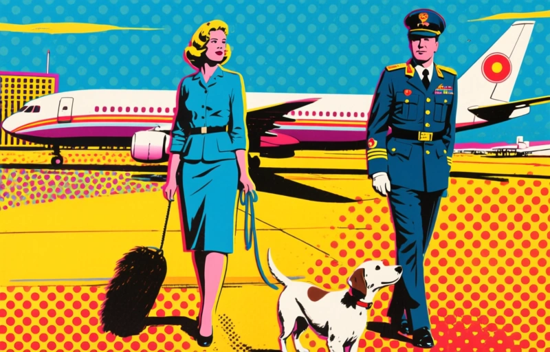 Haftbefehl in Las Vegas: Frau ließ Hund am Flughafen zurück