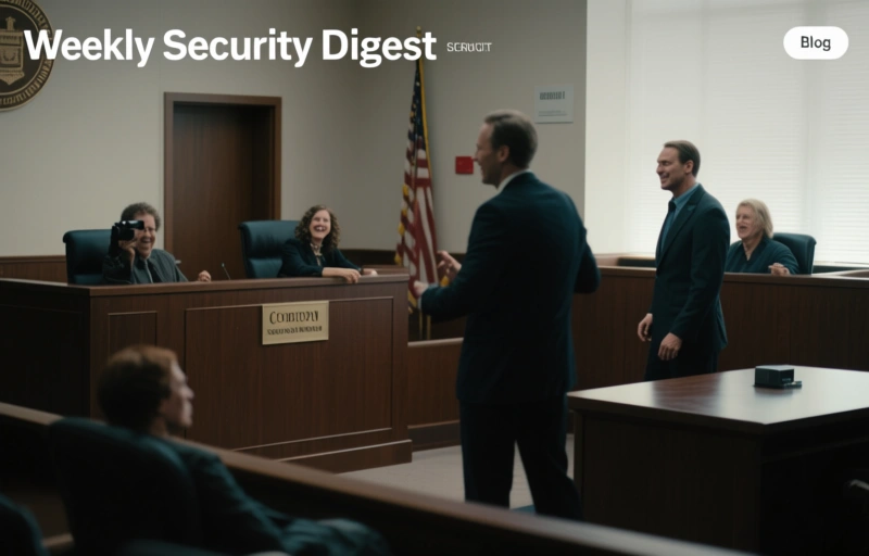 Weekly Security Digest: Courtroom Battles and Evolving Threats