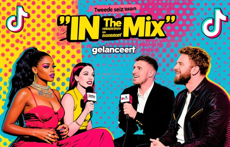 Tweede seizoen van TikTok-podcast 'In The Mix' gelanceerd