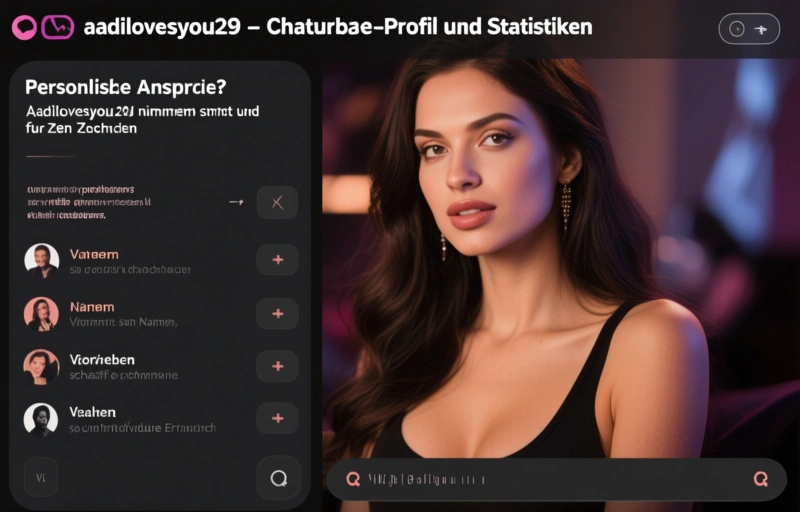 Visuelle Darstellung von aadilovesyou29 – Chaturbate-Profil und Statistiken