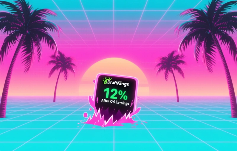 DraftKings Stock Plummets 12% After Q4 Earnings