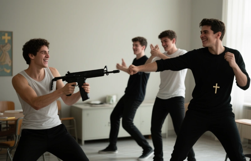 Lucky Cruz und Adam Snow: Heiße Action bei Catholic Boys