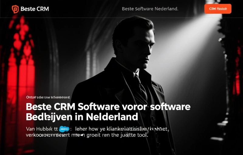 Beste CRM Software voor Bedrijven in Nederland