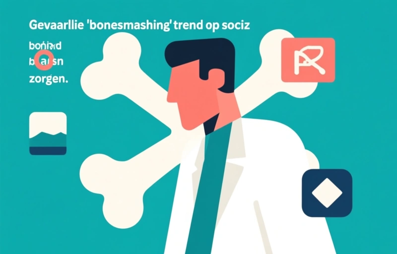 Gevaarlijke 'bonesmashing' trend op sociale media baart artsen zorgen