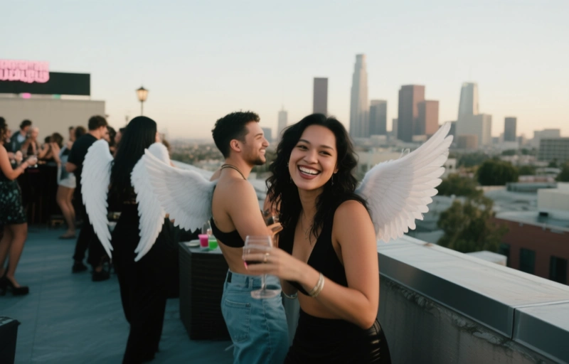 Dangerous Angels Day Party: DTLA Rooftop Fantasy Event