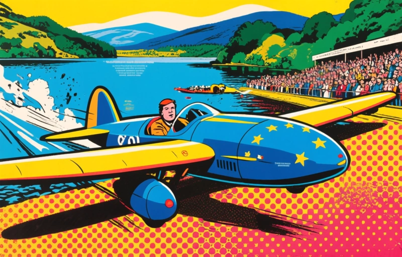 Bluebird Returns to Coniston 59 Years After Campbell's Crash