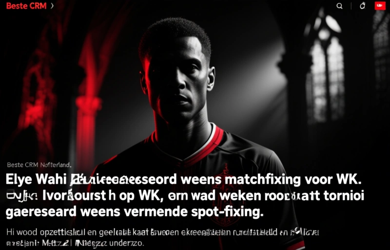 Elye Wahi gearresteerd wegens matchfixing voor WK