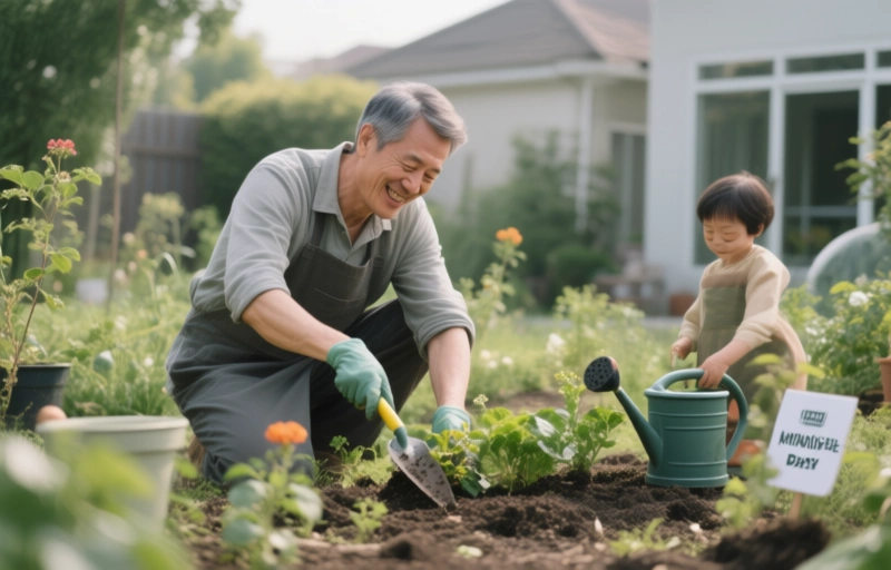 Mindful Father's Day: Nurturing Care Through Gardening