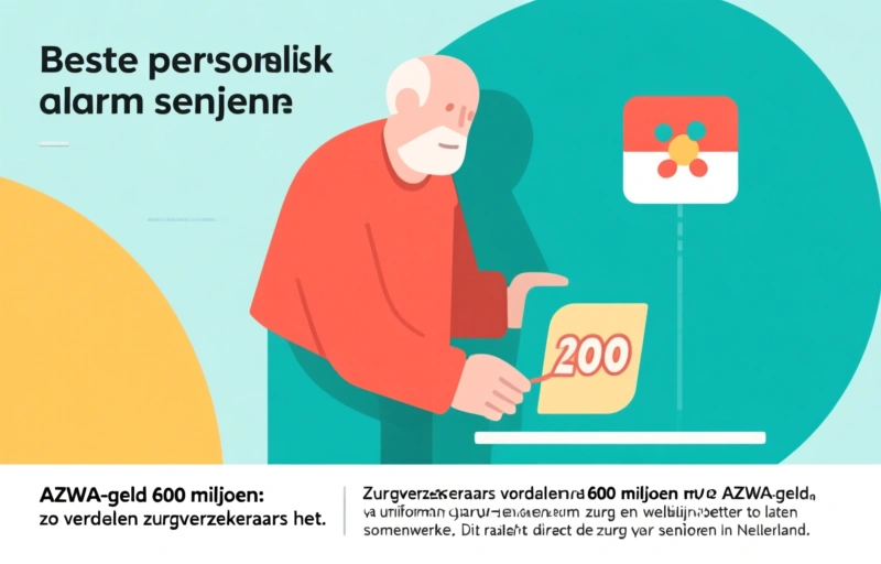 AZWA-geld 600 miljoen: zo verdelen zorgverzekeraars het