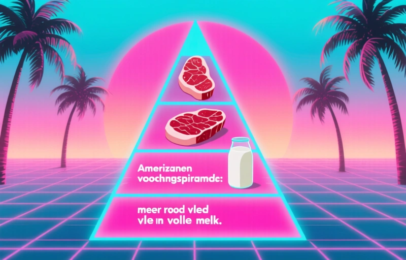 Amerikanen herschrijven voedingspiramide: meer rood vlees en volle melk