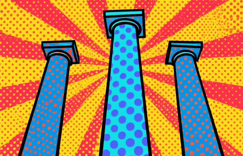 Visuele weergave van China's AI-plan tot 2030