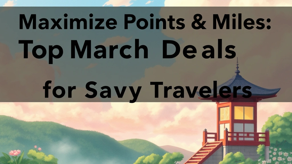 Maximize Points & Miles: Top March Deals for Savvy Travelers