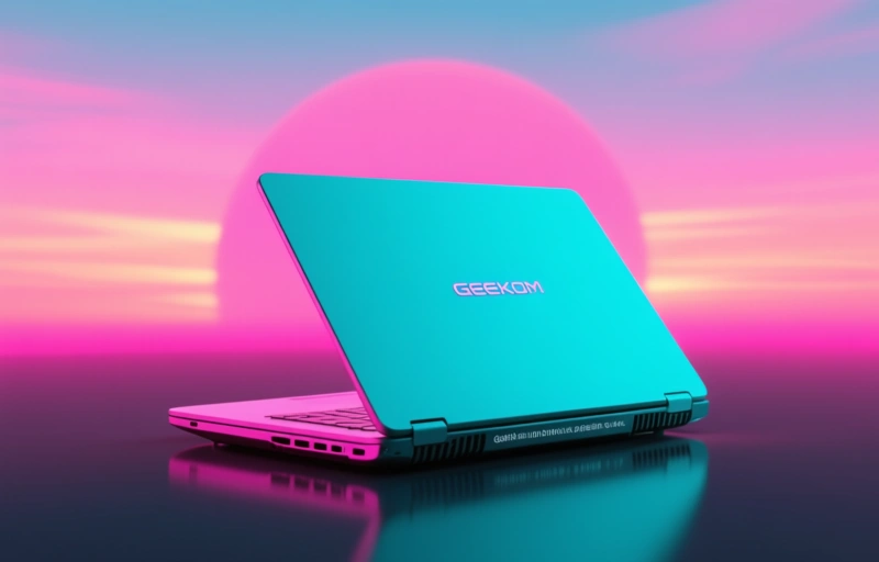 Visual representation of Geekom's First Laptop