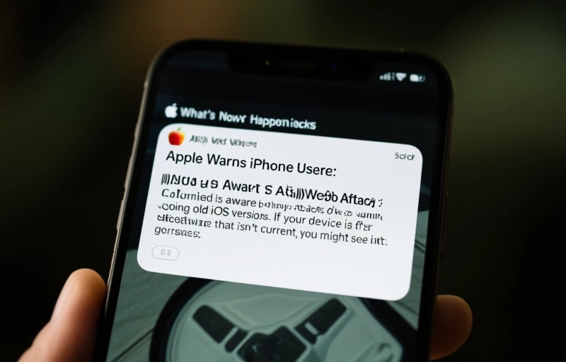 Visual representation of Apple Warns iPhone Users