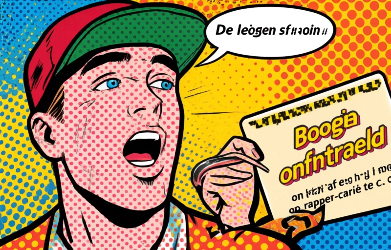 Visuele weergave van Big Boogie's miljoenenleugen over beurs opnieuw viraal