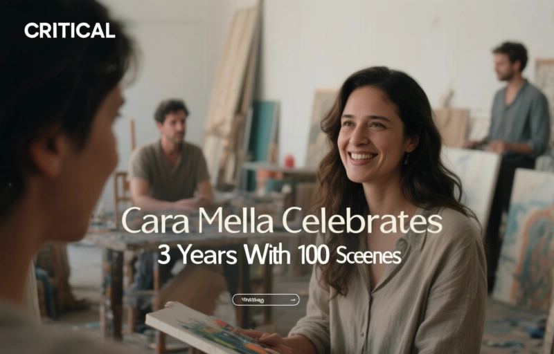 Cara Mella Celebrates 3 Years With 100 Scenes