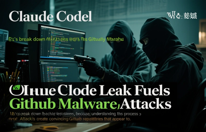 Visual representation of Claude Code Leak Fuels GitHub Malware Attacks