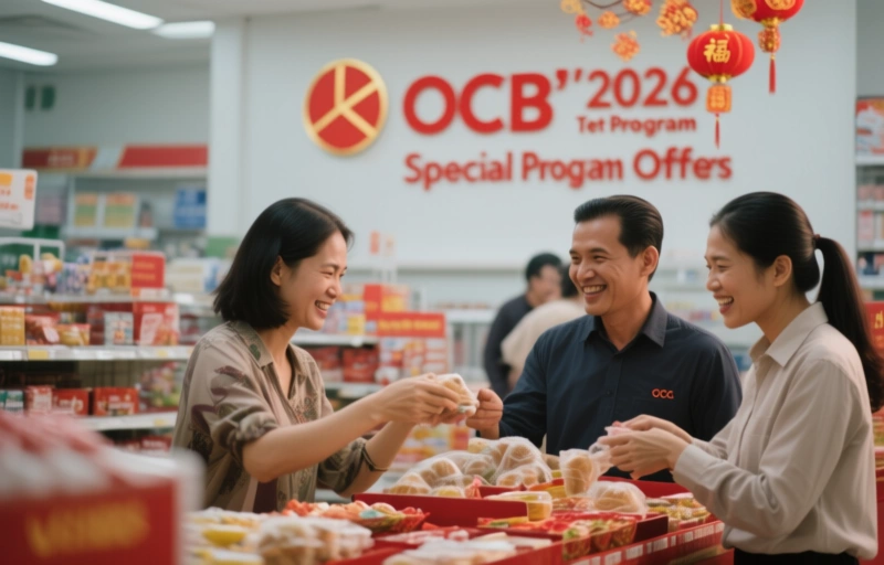OCB's 2026 Tet Program: Special Offers for Vietnamese Customers