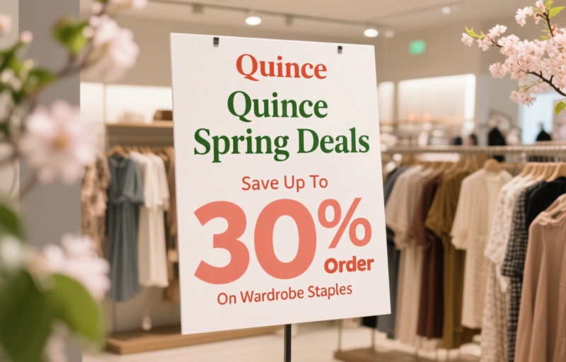 Visual representation of Quince Spring Deals