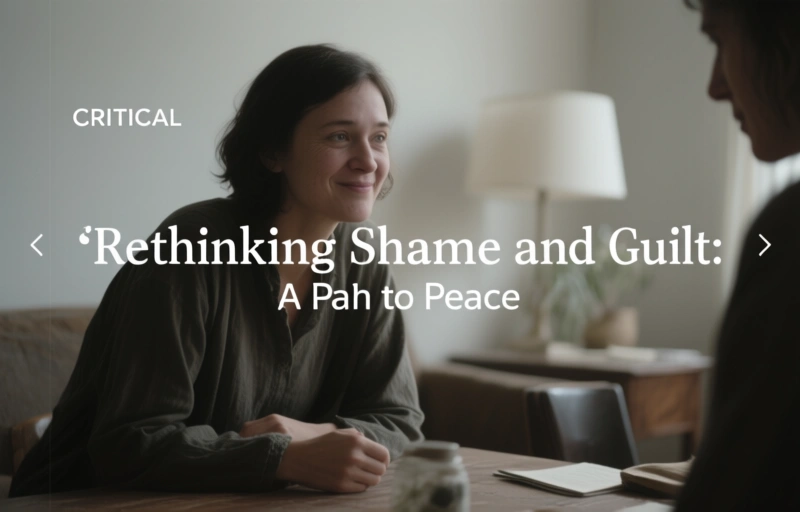 Rethinking Shame and Guilt: A Path to Peace