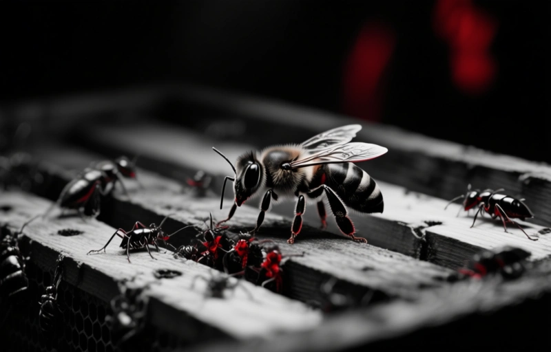 Visual representation of Top Beekeeping Pest Control Products for Healthy Hives