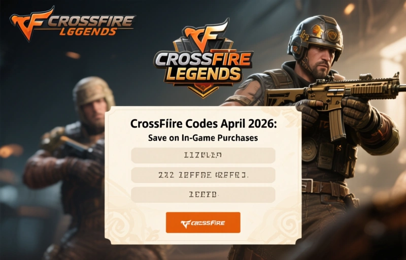Visual representation of Crossfire Legends Codes April 2026