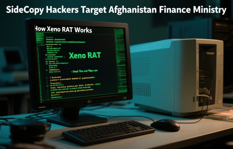 Visual representation of SideCopy Hackers Target Afghanistan Finance Ministry