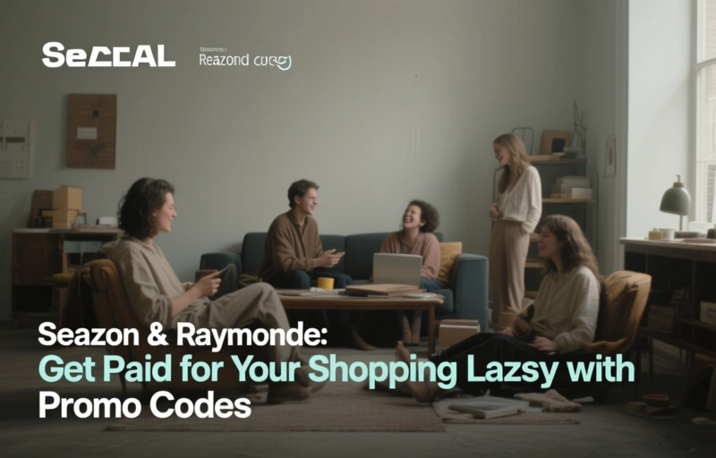 Seazon & Raymonde: Get Paid for Your Shopping Laziness with Promo Codes