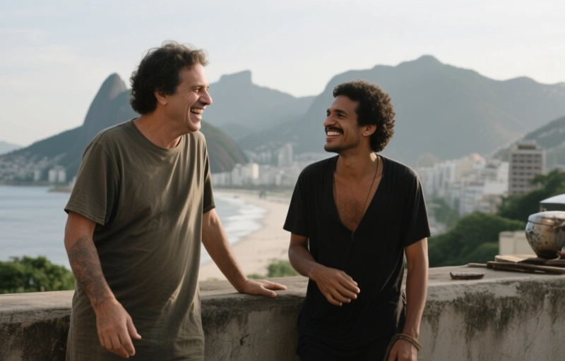 Intime Begegnung: Big Rod und Gui Souza in Rio