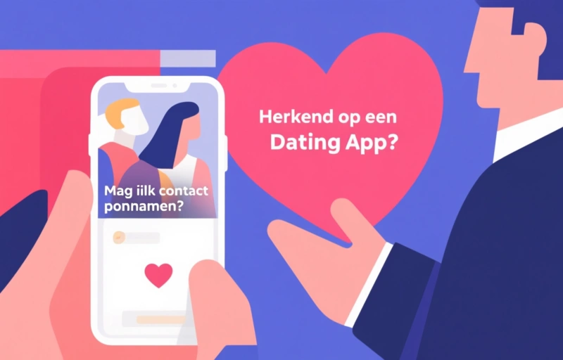 Herkend op een dating app: Mag ik contact opnemen?