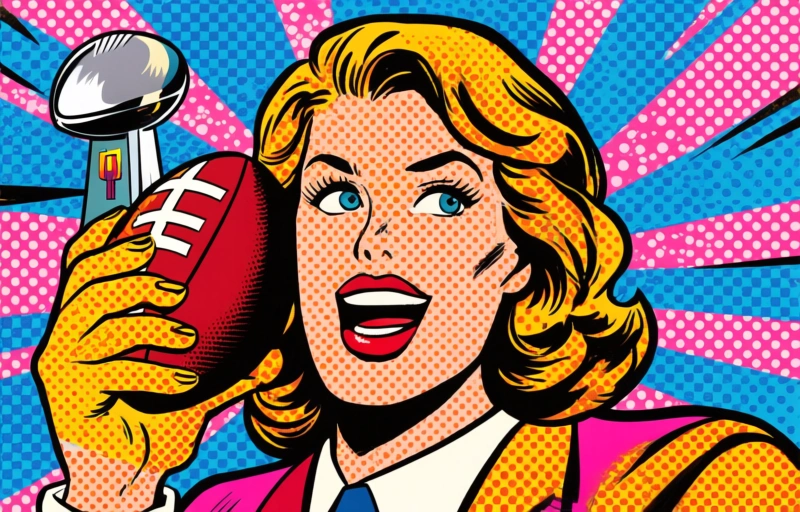 Visuelle Darstellung von Super Bowl 2029 in Las Vegas