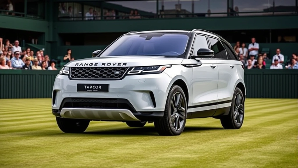Range Rover Renews Wimbledon Partnership with Electric SUV