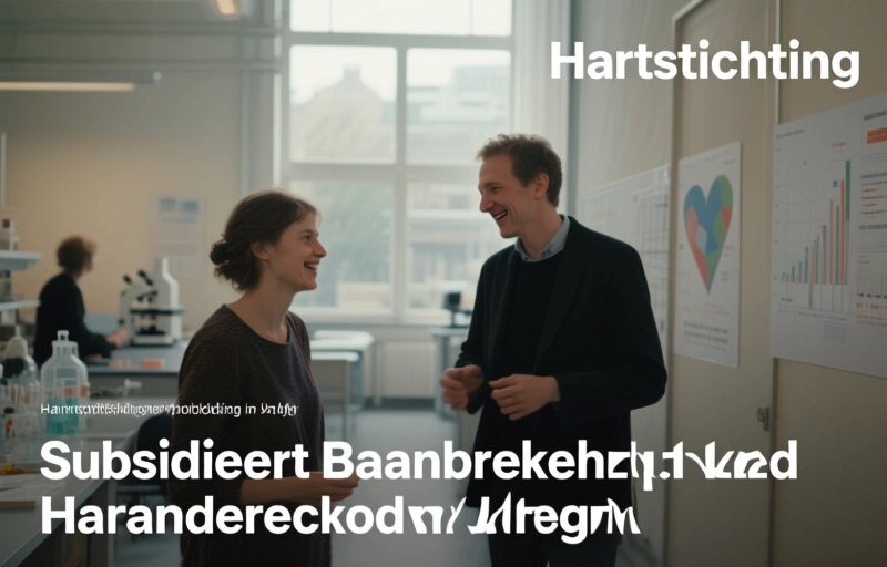 Hartstichting Subsidieert Baanbrekend Hartonderzoek in Utrecht