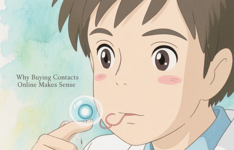 Visual representation of 20-Year Lens Wearer's Top 6 Online Contact Lens Stores